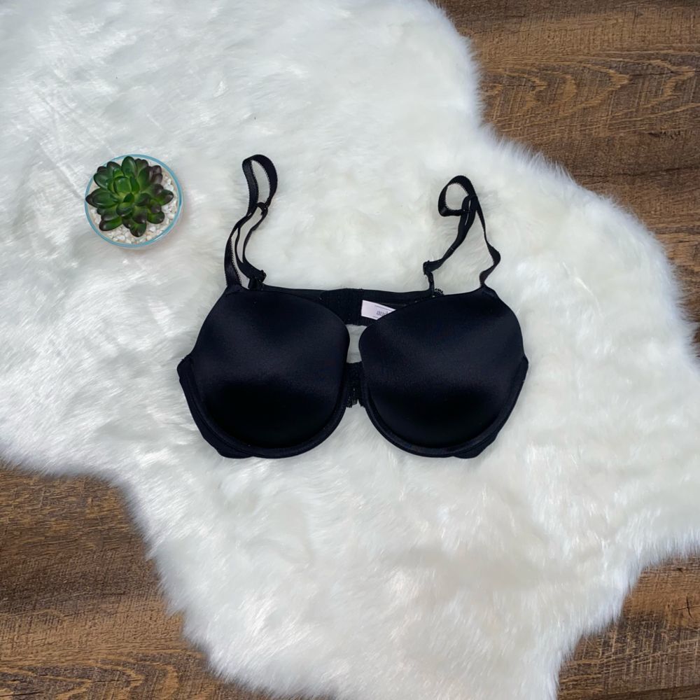 Auden. Padded Cup Laced Back Bra in Black - 36D - NEW
